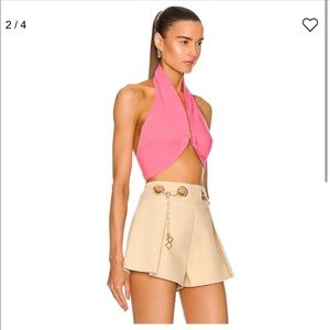 Cult Gaia Diem Halter Top in Fuschia